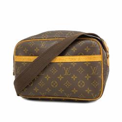 Louis Vuitton Shoulder Bag Monogram Reporter PM M45254 Brown Ladies