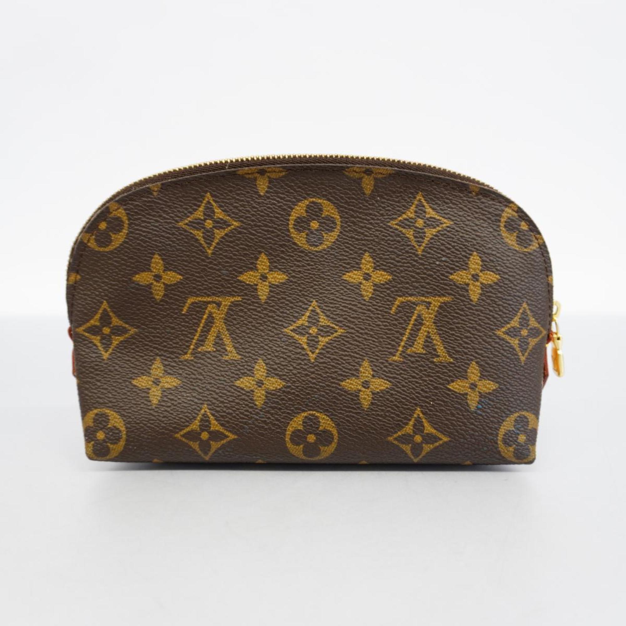 Louis Vuitton Pouch Monogram Pochette Tick M47515 Brown Ladies