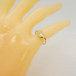 Tiffany Ring Bean K18YG Yellow Gold Ladies