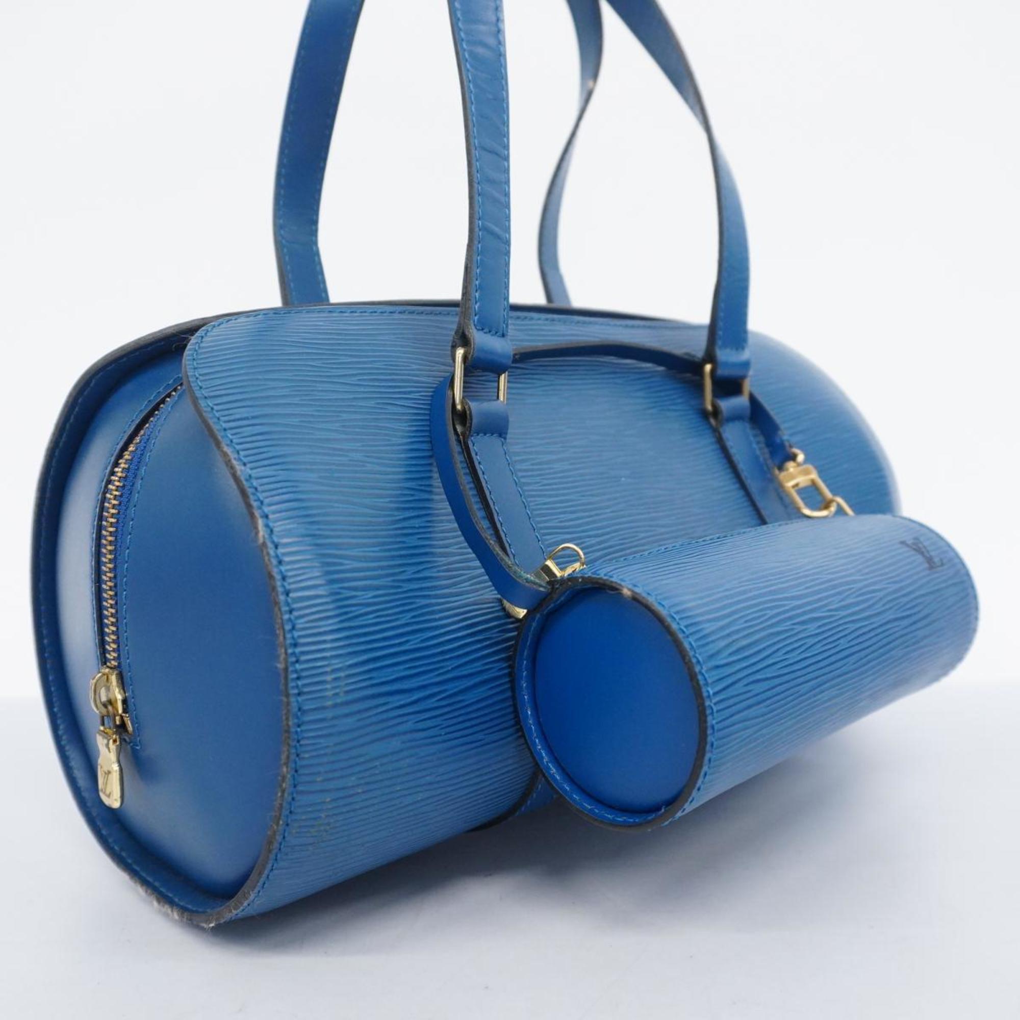 Louis Vuitton Handbag Epi Soufflot M52225 Toledo Blue Ladies