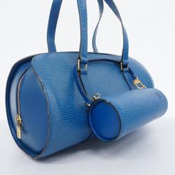 Louis Vuitton Handbag Epi Soufflot M52225 Toledo Blue Ladies