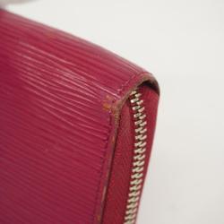 Louis Vuitton Long Wallet Epi Zippy M61858 Fuchsia Ladies