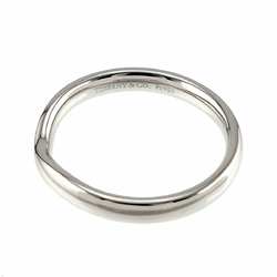 Tiffany & Co. Wide Curved Band Ring Pt Platinum