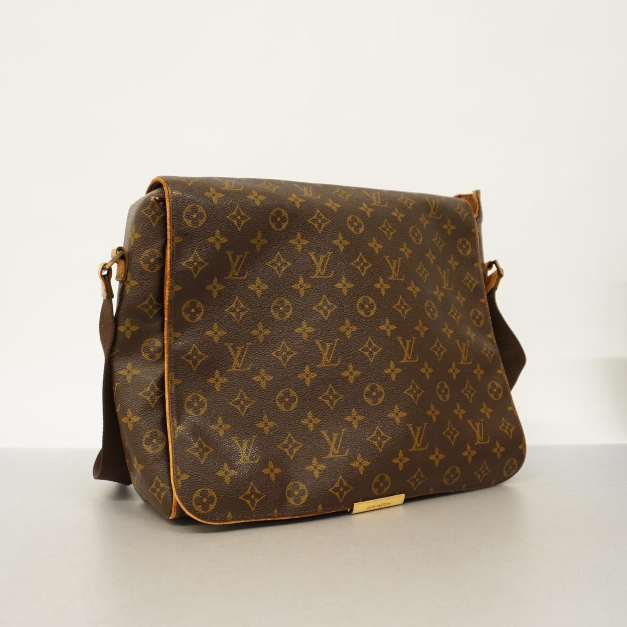 Louis Vuitton Shoulder Bag Monogram Valmy GM M40526 Brown Men's Women's