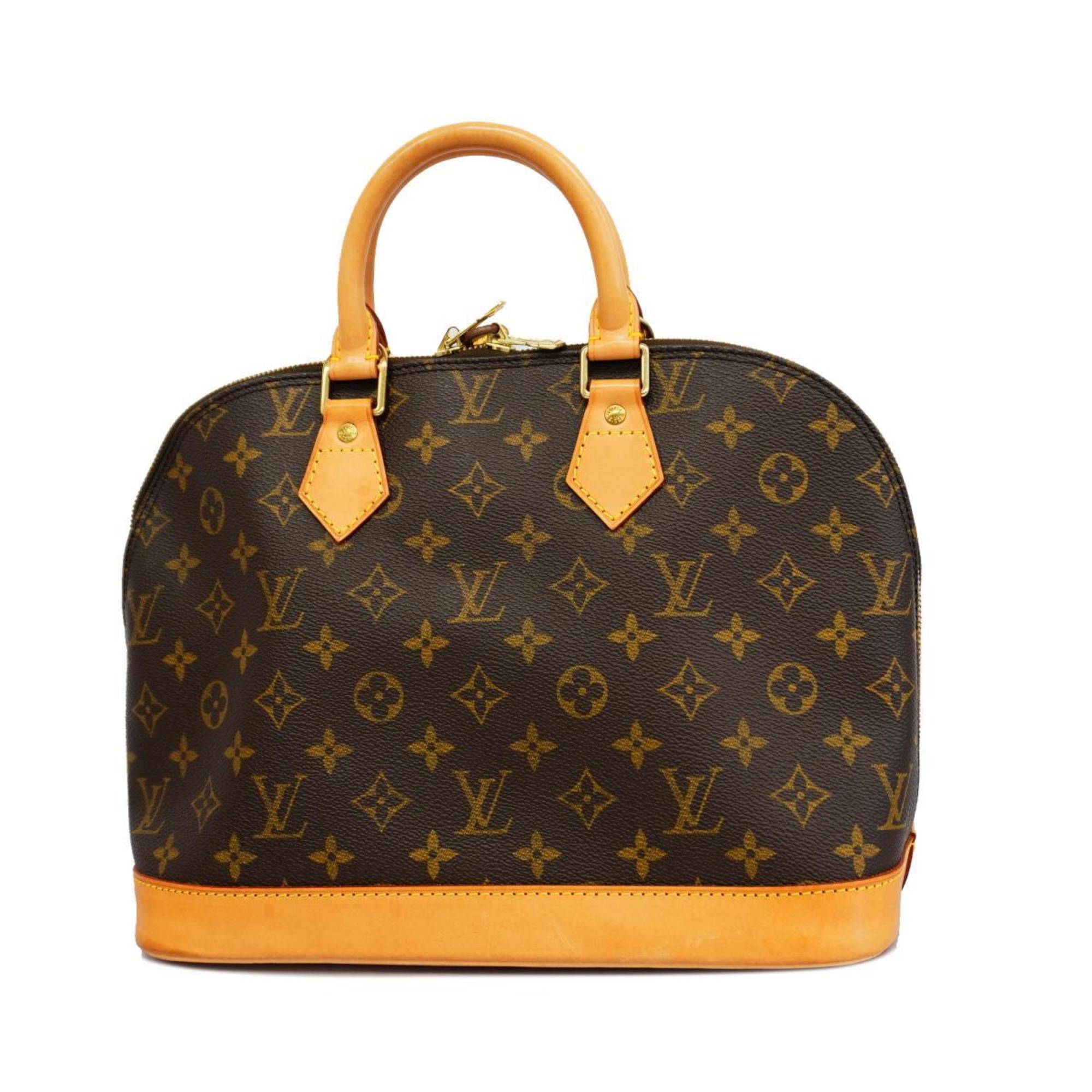 Louis Vuitton handbag Monogram Alma M51130 Brown ladies