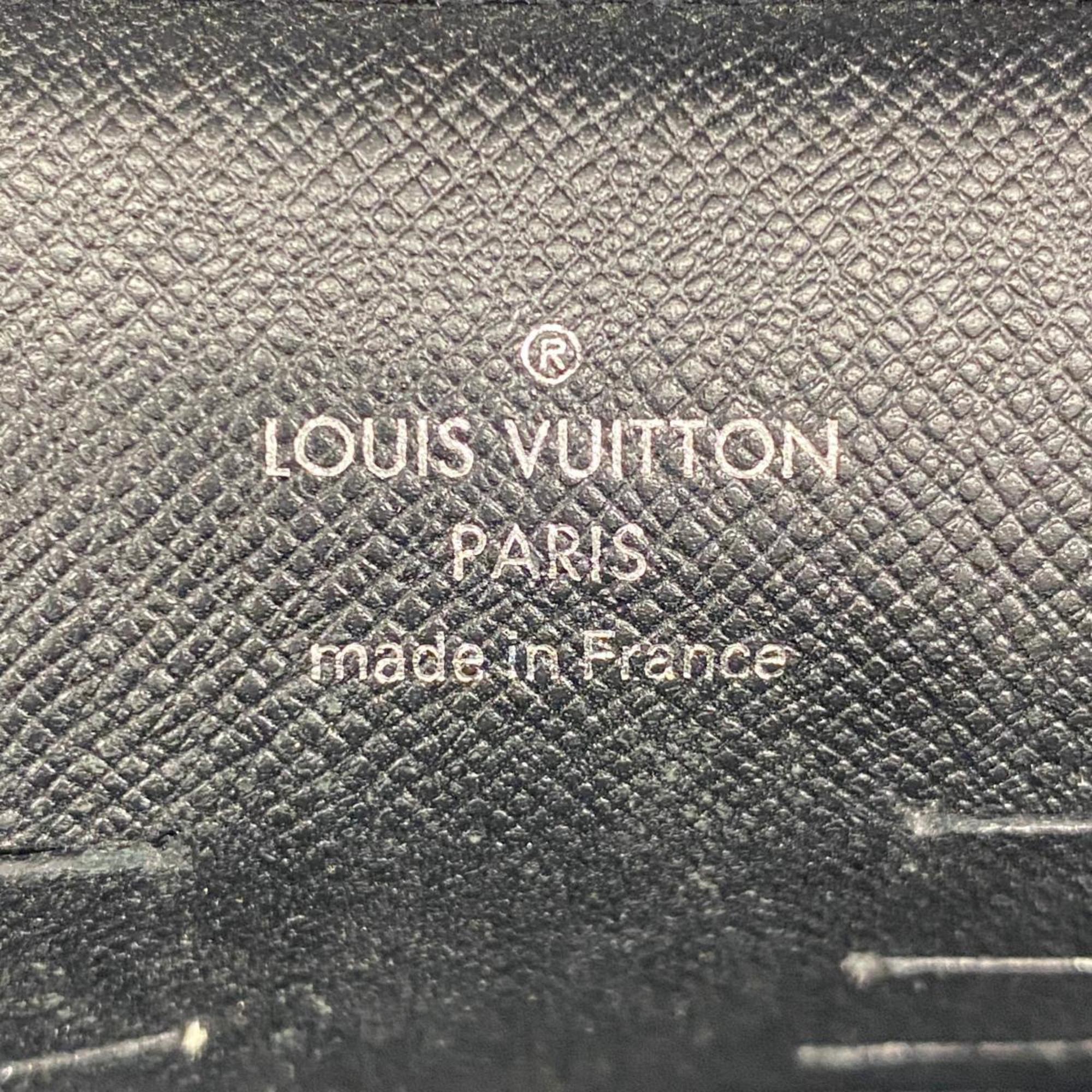 Louis Vuitton Clutch Bag Taiga Pochette Kasai M33409 Ardoise Men's