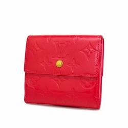 Louis Vuitton Wallet Vernis Porte Monnaie Billet Credit M9139F Framboise Ladies