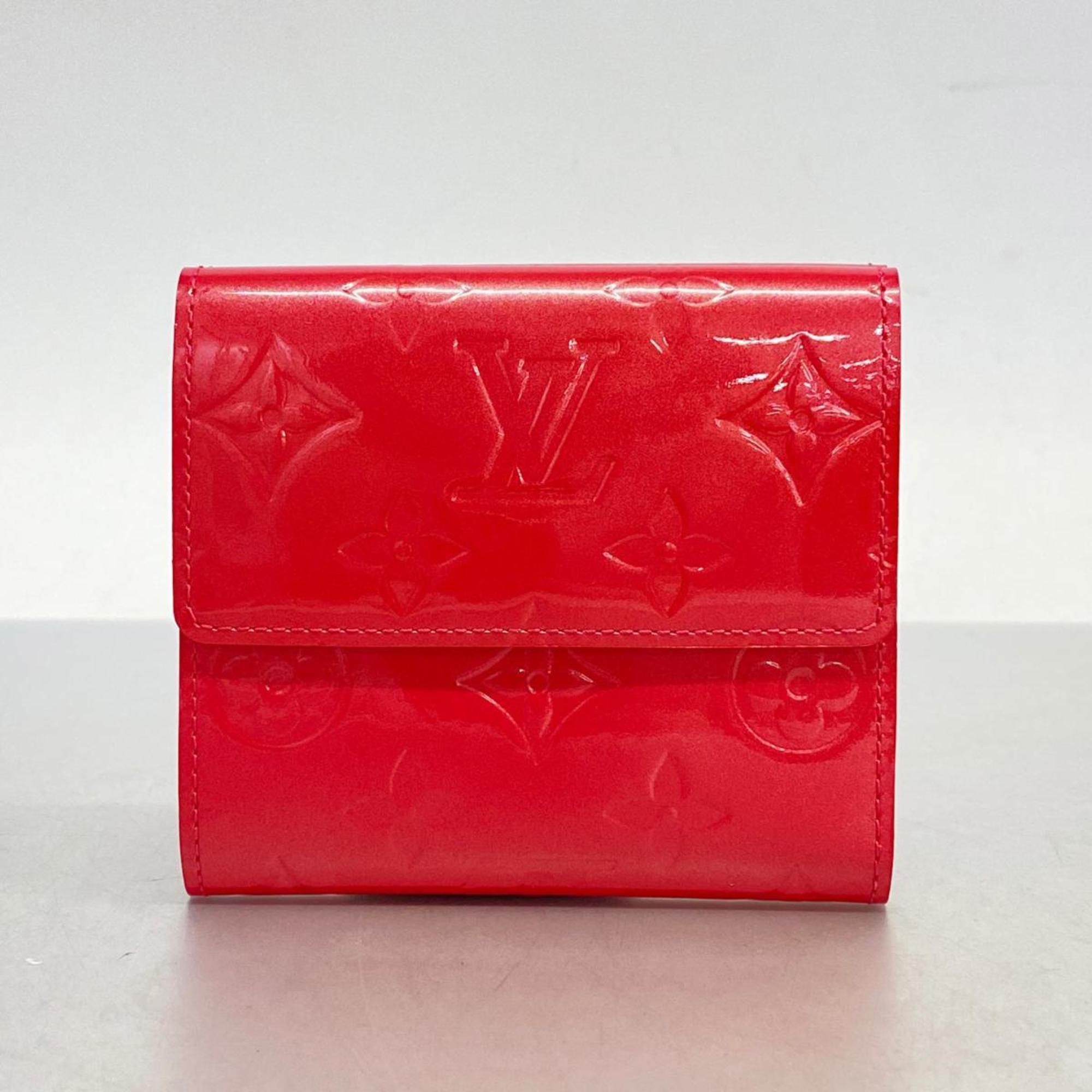 Louis Vuitton Wallet Vernis Porte Monnaie Billet Credit M9139F Framboise Ladies