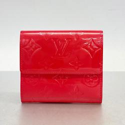 Louis Vuitton Wallet Vernis Porte Monnaie Billet Credit M9139F Framboise Ladies