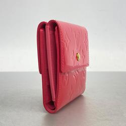 Louis Vuitton Wallet Vernis Porte Monnaie Billet Credit M9139F Framboise Ladies