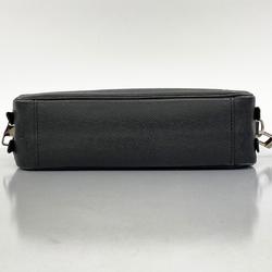 Louis Vuitton Clutch Bag Taiga Pochette Kasai M33409 Ardoise Men's