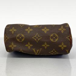 Louis Vuitton Handbag Monogram Speedy M41534 Brown Ladies