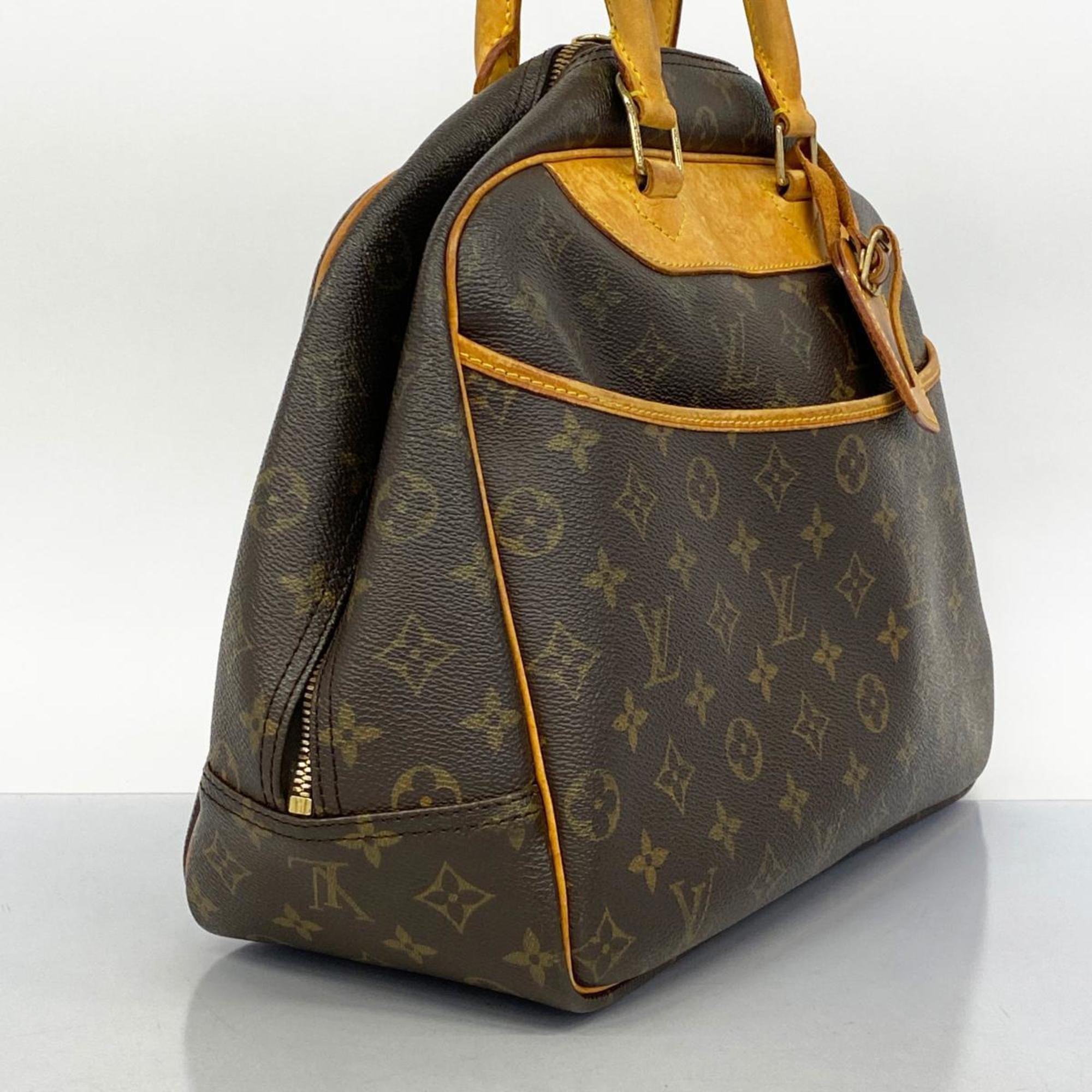 Louis Vuitton Handbag Monogram Deauville M47270 Brown Ladies