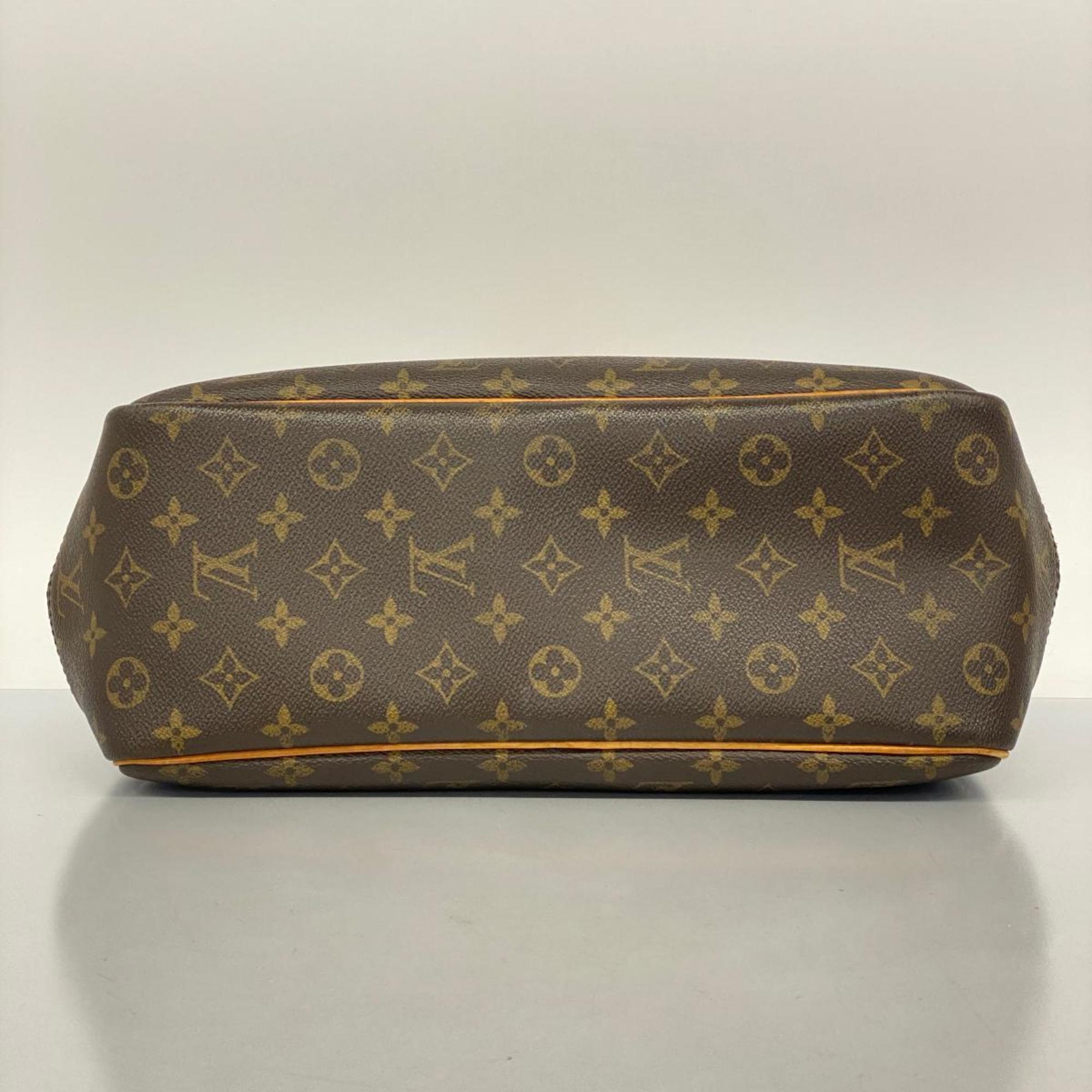 Louis Vuitton Handbag Monogram Deauville M47270 Brown Ladies