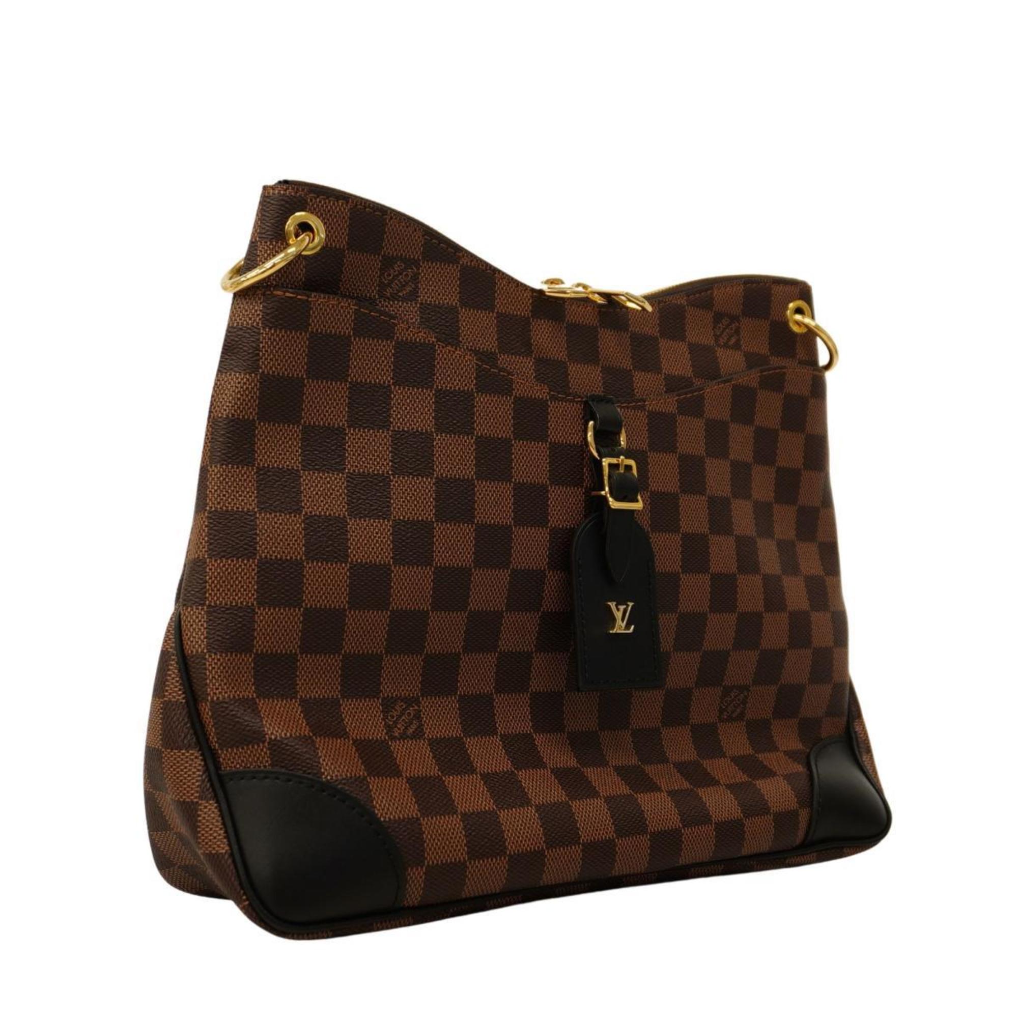 Louis Vuitton Shoulder Bag Damier Odeon NM MM N50062 Ebene Ladies