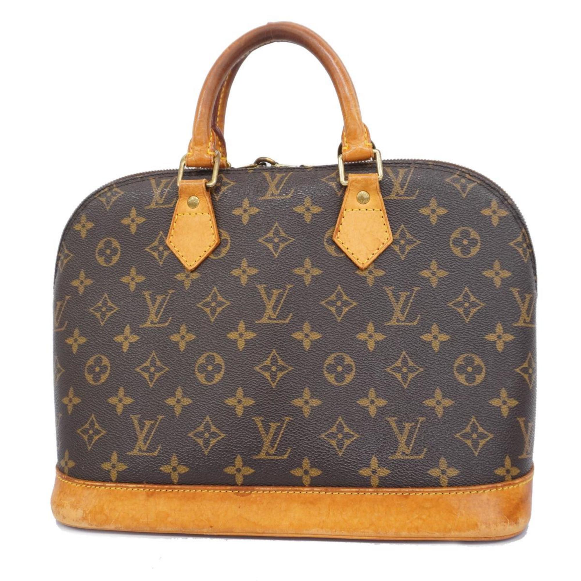 Louis Vuitton handbag Monogram Alma M51130 Brown ladies