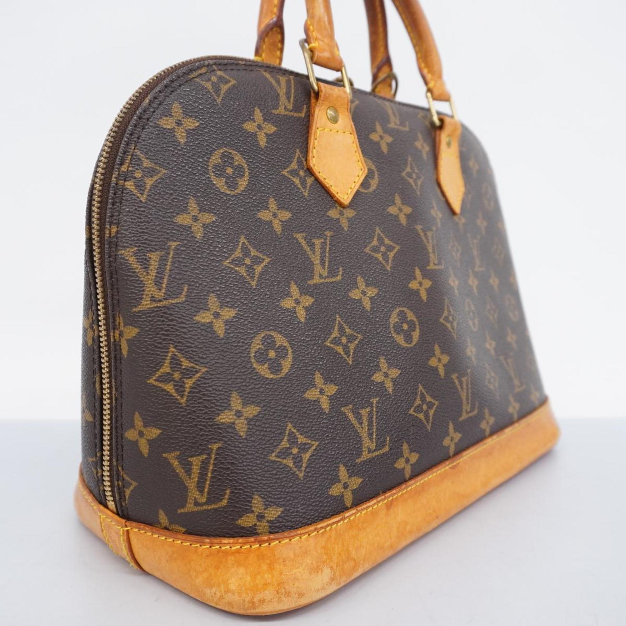 Louis Vuitton handbag Monogram Alma M51130 Brown ladies