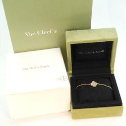 Van Cleef & Arpels Bracelet Sweet Alhambra Mother of Pearl K18YG Yellow Gold Women's