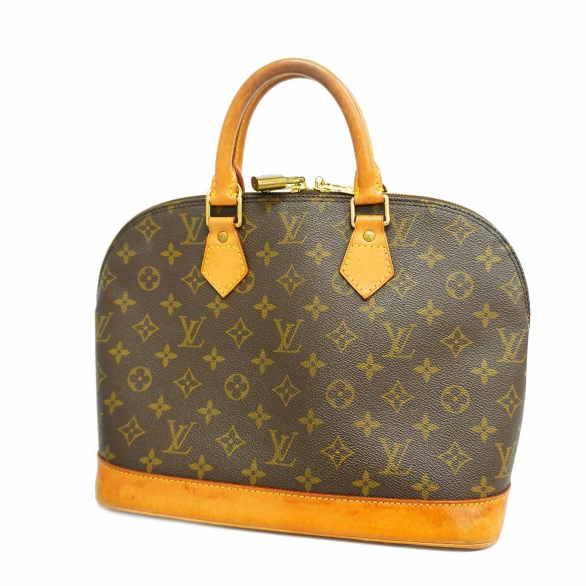 Louis Vuitton handbag Monogram Alma M51130 Brown ladies