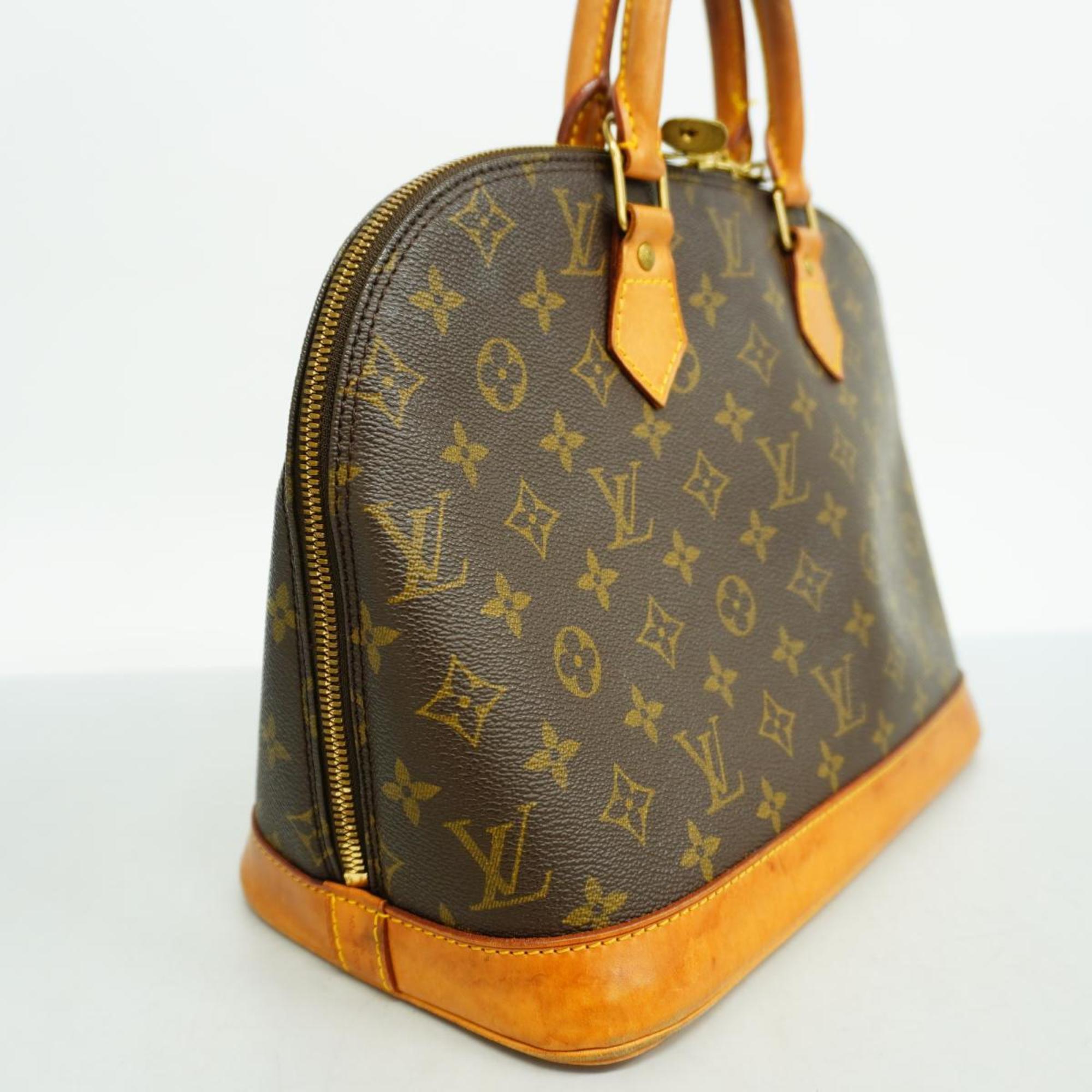 Louis Vuitton handbag Monogram Alma M51130 Brown ladies