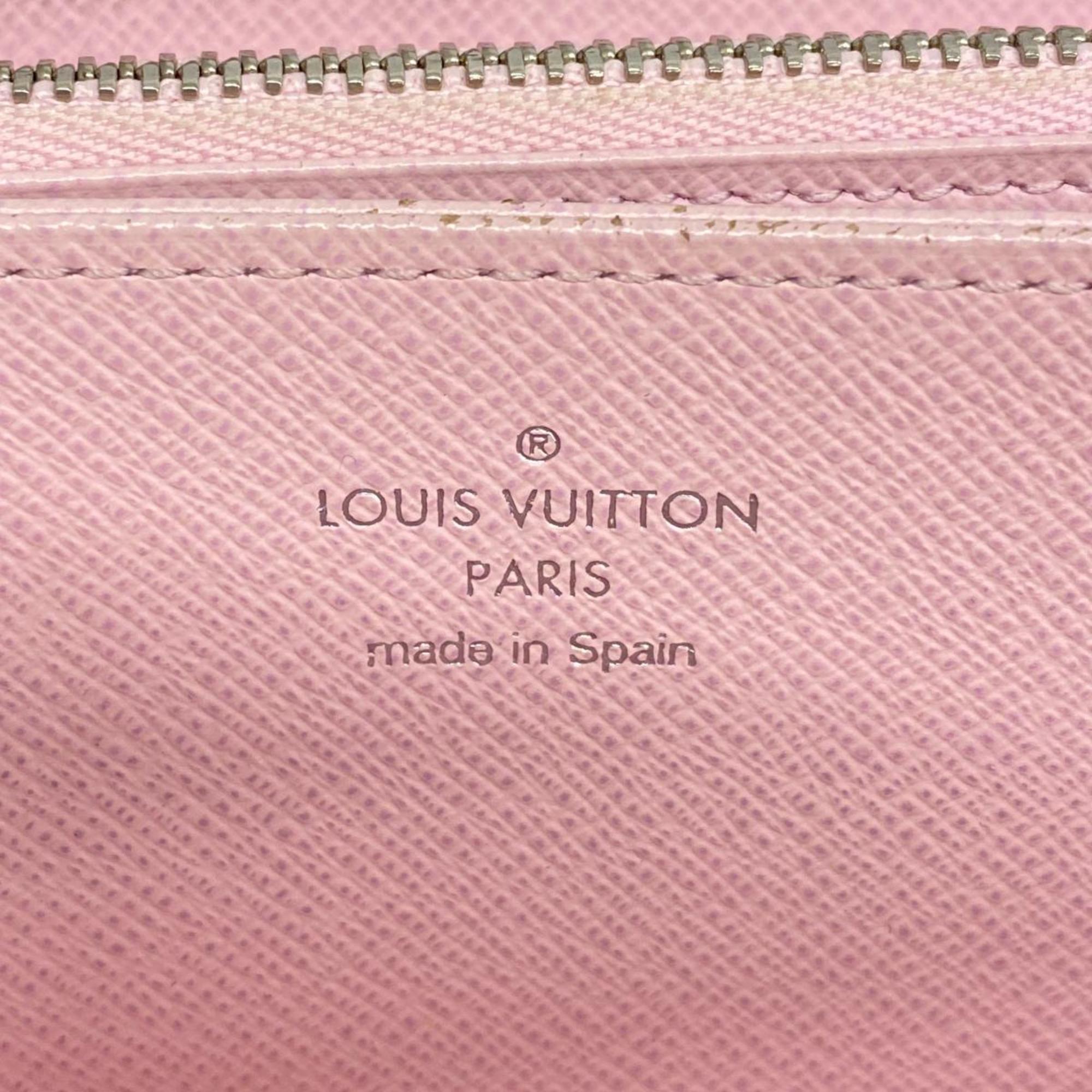 Louis Vuitton Long Wallet Monogram Escar Zippy M69110 Pastel Ladies