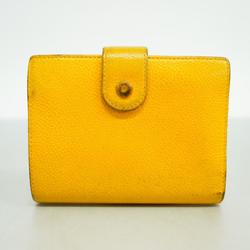 Chanel Wallet Caviar Skin Yellow Women's