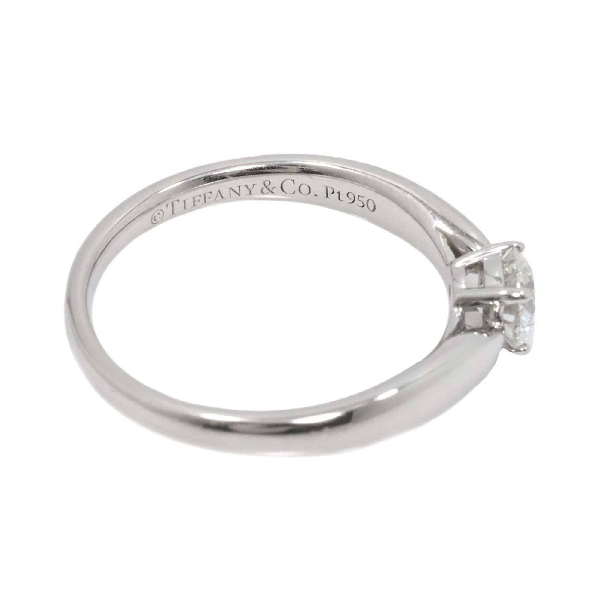 Tiffany & Co. Harmony Diamond 0.27ct F VVS1 3EX Ring Pt Platinum