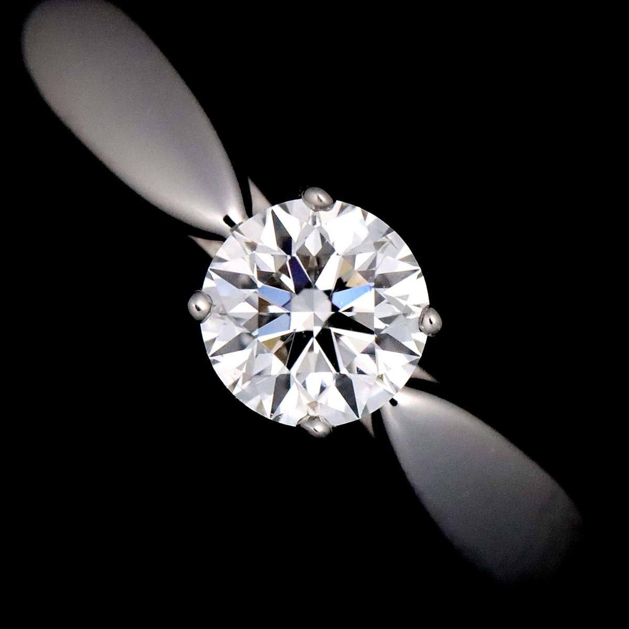 Tiffany & Co. Harmony Diamond 0.27ct F VVS1 3EX Ring Pt Platinum