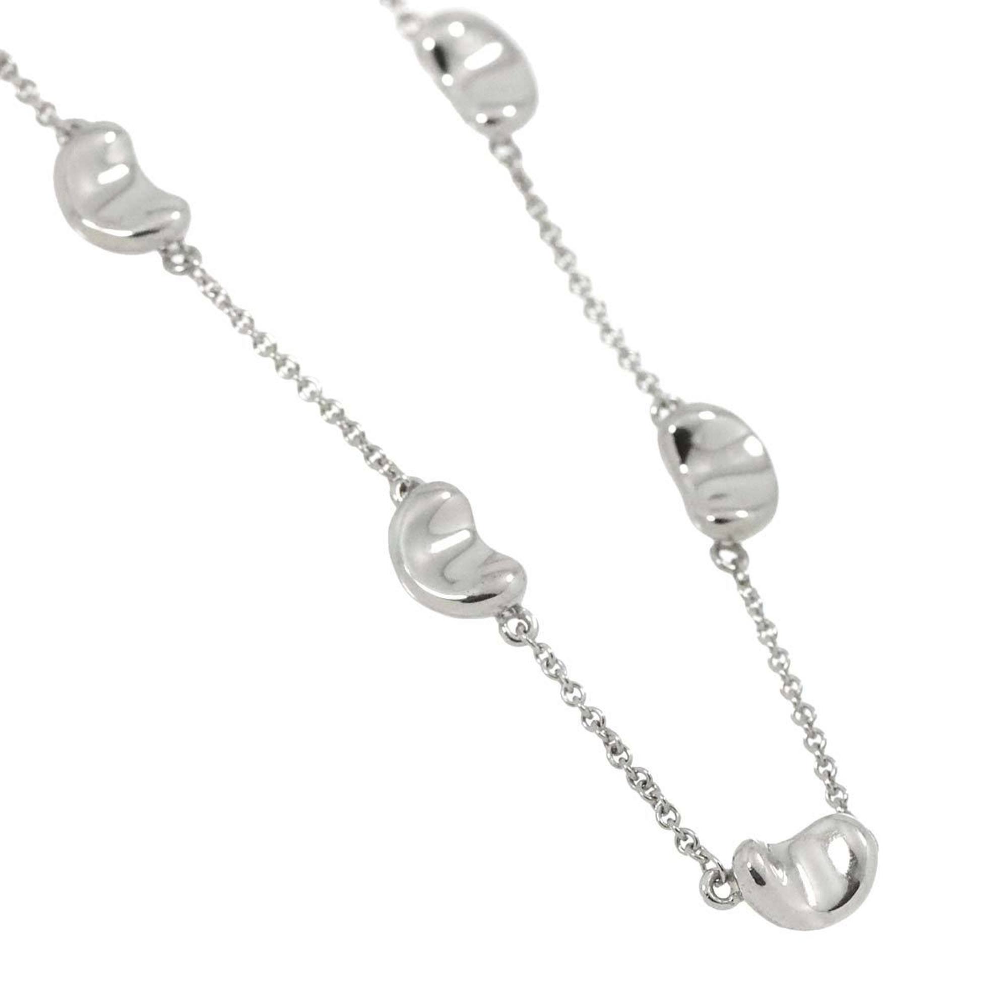 Tiffany & Co. Bean Necklace 5P 40cm Silver SV 925