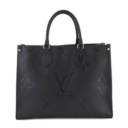 Louis Vuitton LOUIS VUITTON Monogram Empreinte On the Go MM 2way Tote Shoulder Bag Leather Noir M45595 RFID Onthego