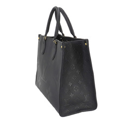 Louis Vuitton LOUIS VUITTON Monogram Empreinte On the Go MM 2way Tote Shoulder Bag Leather Noir M45595 RFID Onthego