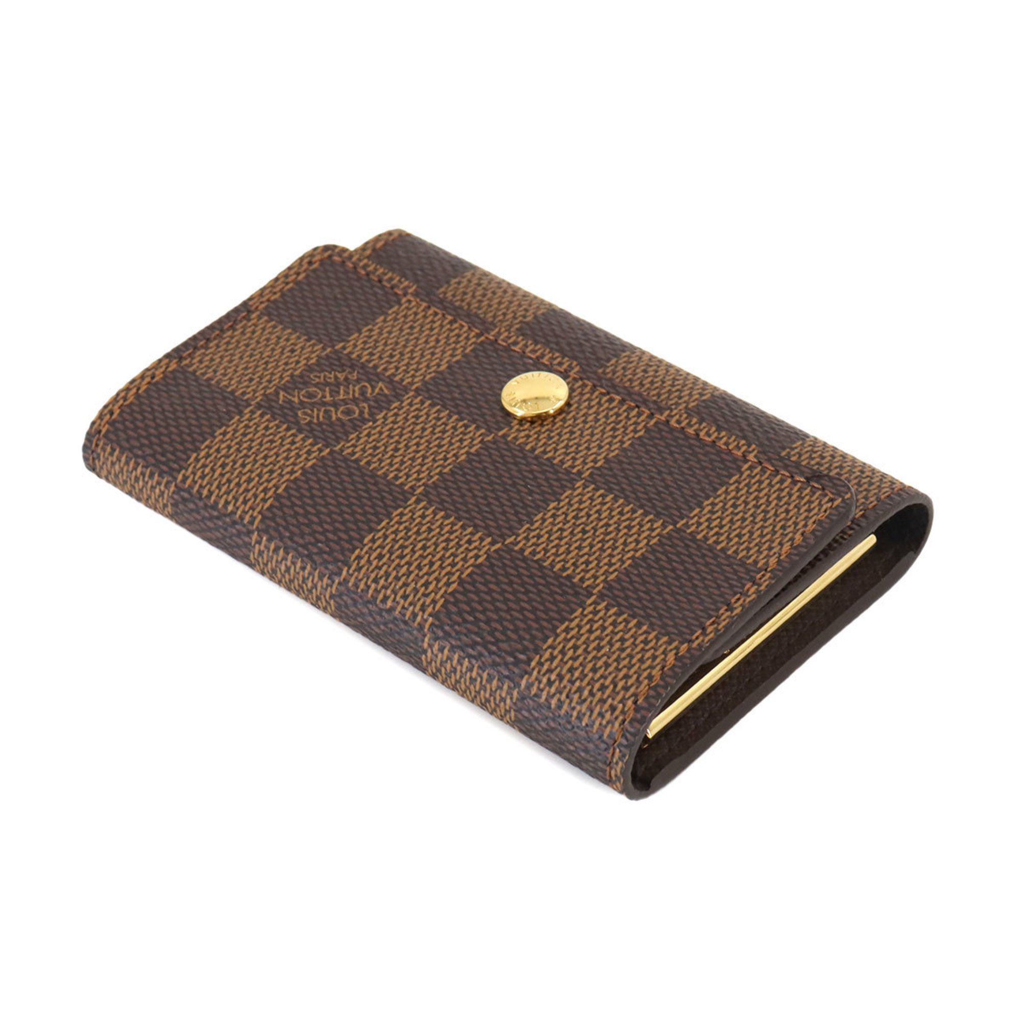 Louis Vuitton Damier 6 Key Holder, Ebene, N62630