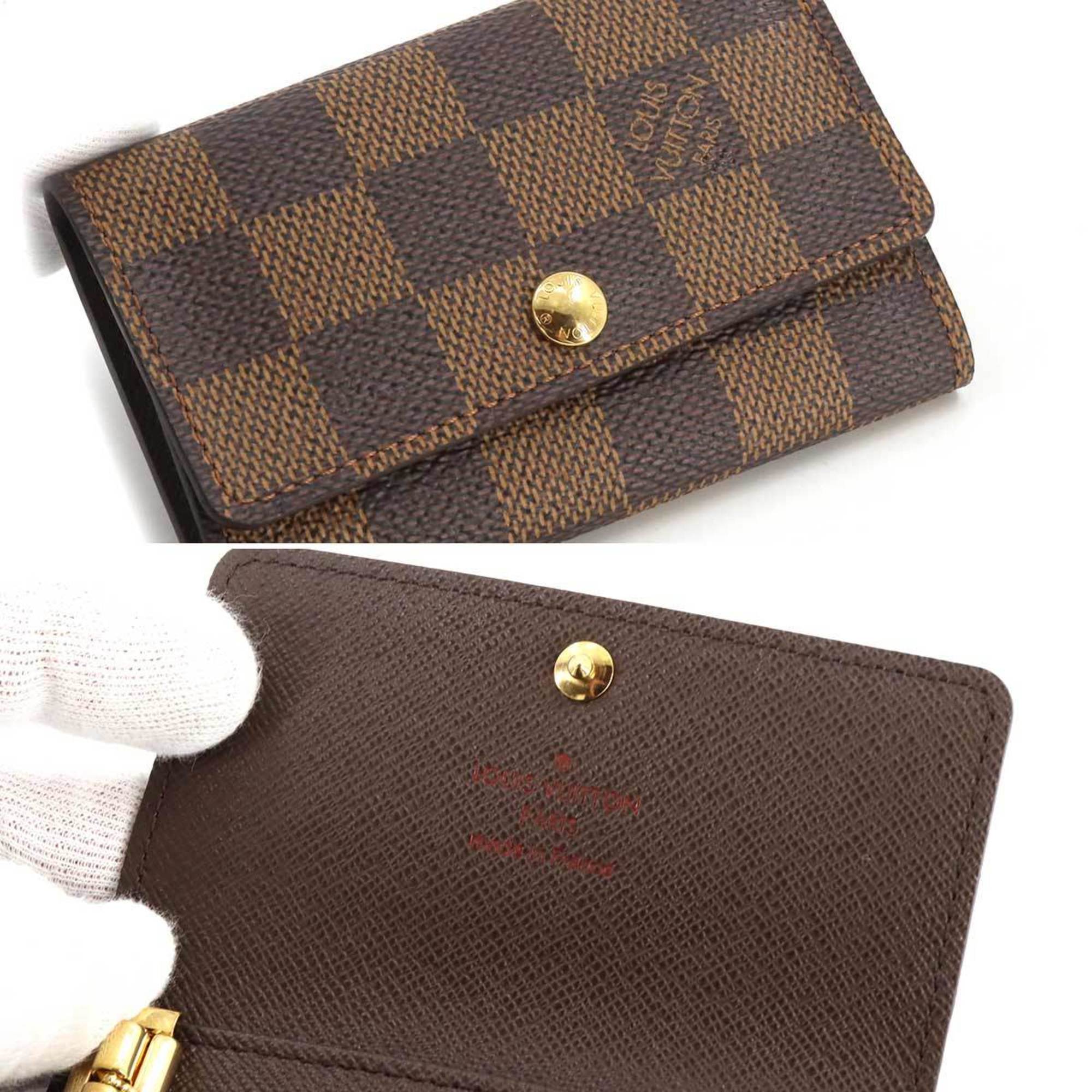 Louis Vuitton Damier 6 Key Holder, Ebene, N62630