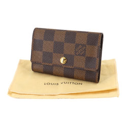 Louis Vuitton Damier 6 Key Holder, Ebene, N62630