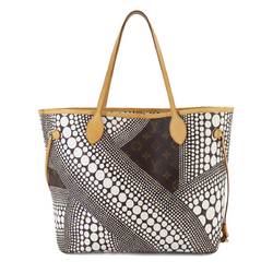 Louis Vuitton LOUIS VUITTON Monogram Wave Yayoi Kusama Neverfull MM Blanc M40684 Dot Polka