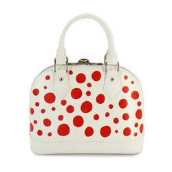 Louis Vuitton LOUIS VUITTON LVxYK Epi Alma BB 2way Hand Shoulder Bag White M21712 Yayoi Kusama RFID