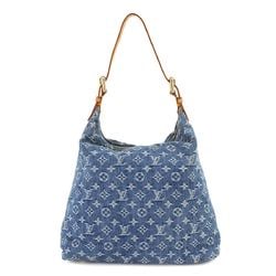 Louis Vuitton LOUIS VUITTON Monogram Denim Buggy GM Shoulder Bag Canvas Blue M95048