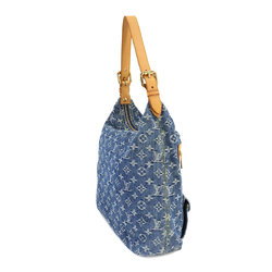 Louis Vuitton LOUIS VUITTON Monogram Denim Buggy GM Shoulder Bag Canvas Blue M95048