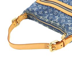 Louis Vuitton LOUIS VUITTON Monogram Denim Buggy GM Shoulder Bag Canvas Blue M95048