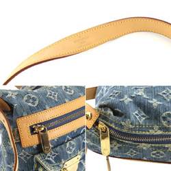 Louis Vuitton Monogram Denim Baggy PM Long Shoulder Bag Blue M95049