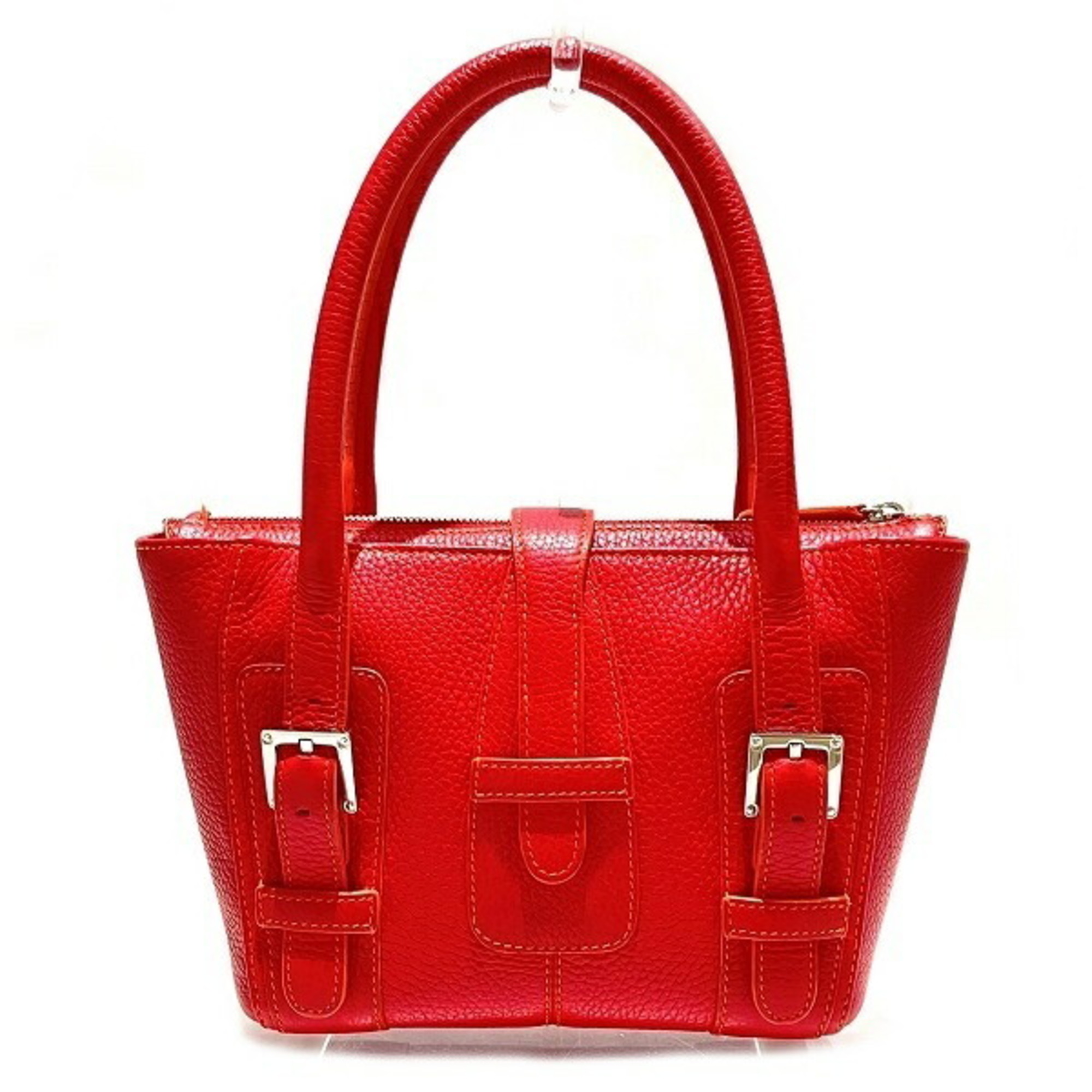 LOEWE Senda Red Bag Handbag Women's