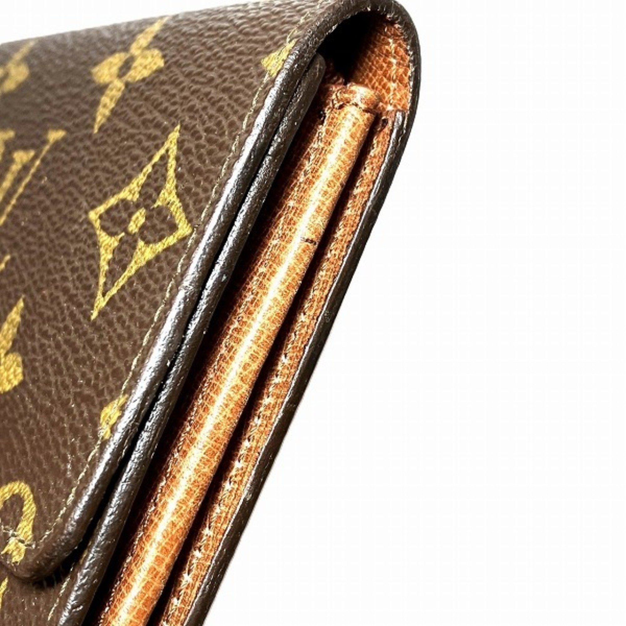 Louis Vuitton Monogram Pochette Monet Credit M61724 Long Wallet for Men and Women