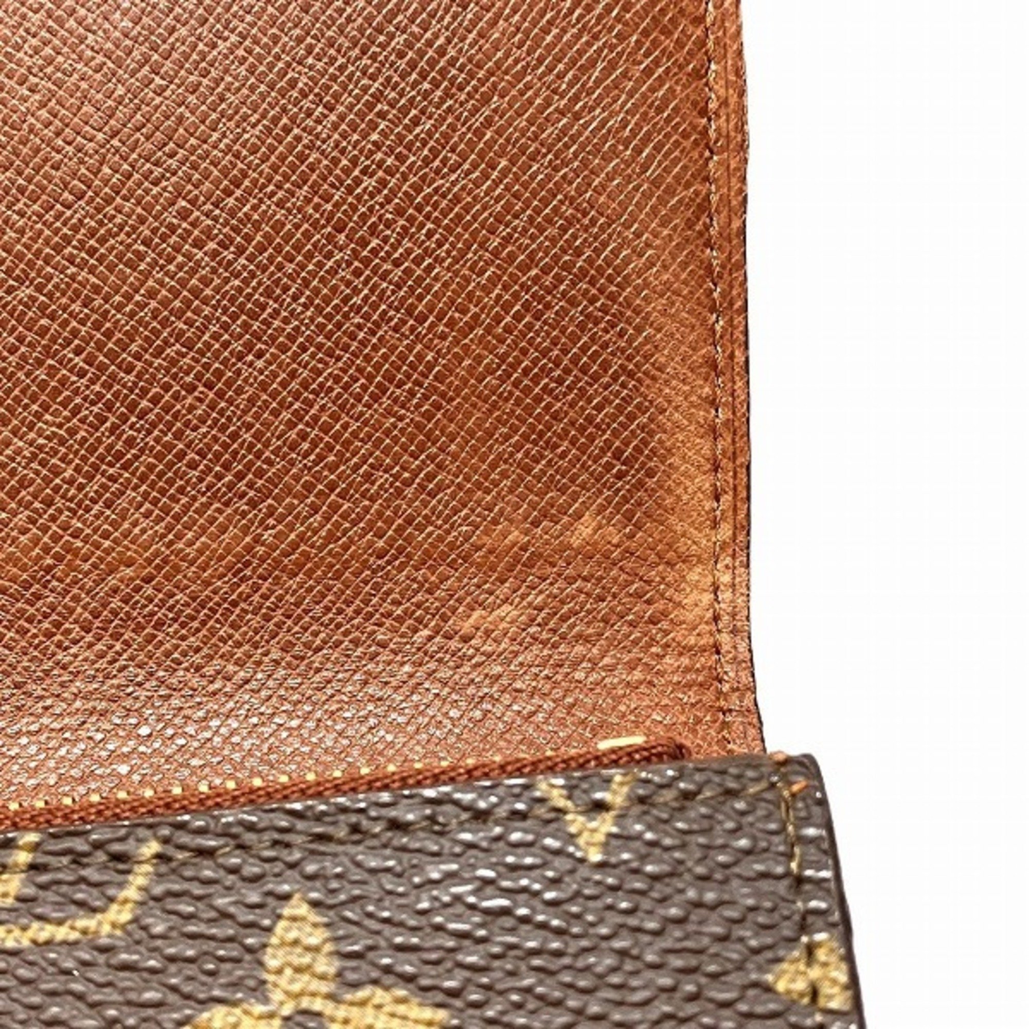 Louis Vuitton Monogram Pochette Monet Credit M61724 Long Wallet for Men and Women