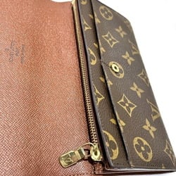 Louis Vuitton Monogram Pochette Portemonnay Credit M61725 Long Wallet Bi-fold Men's Women's