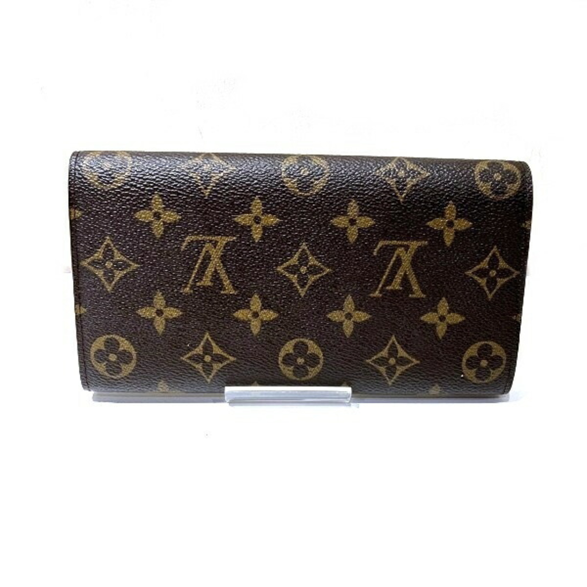 Louis Vuitton Monogram Pochette Portemonnay Credit M61725 Long Wallet Bi-fold Men's Women's