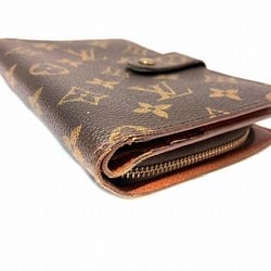 Louis Vuitton Monogram Porte Papier Zip M61207 Bi-fold Wallet for Men and Women