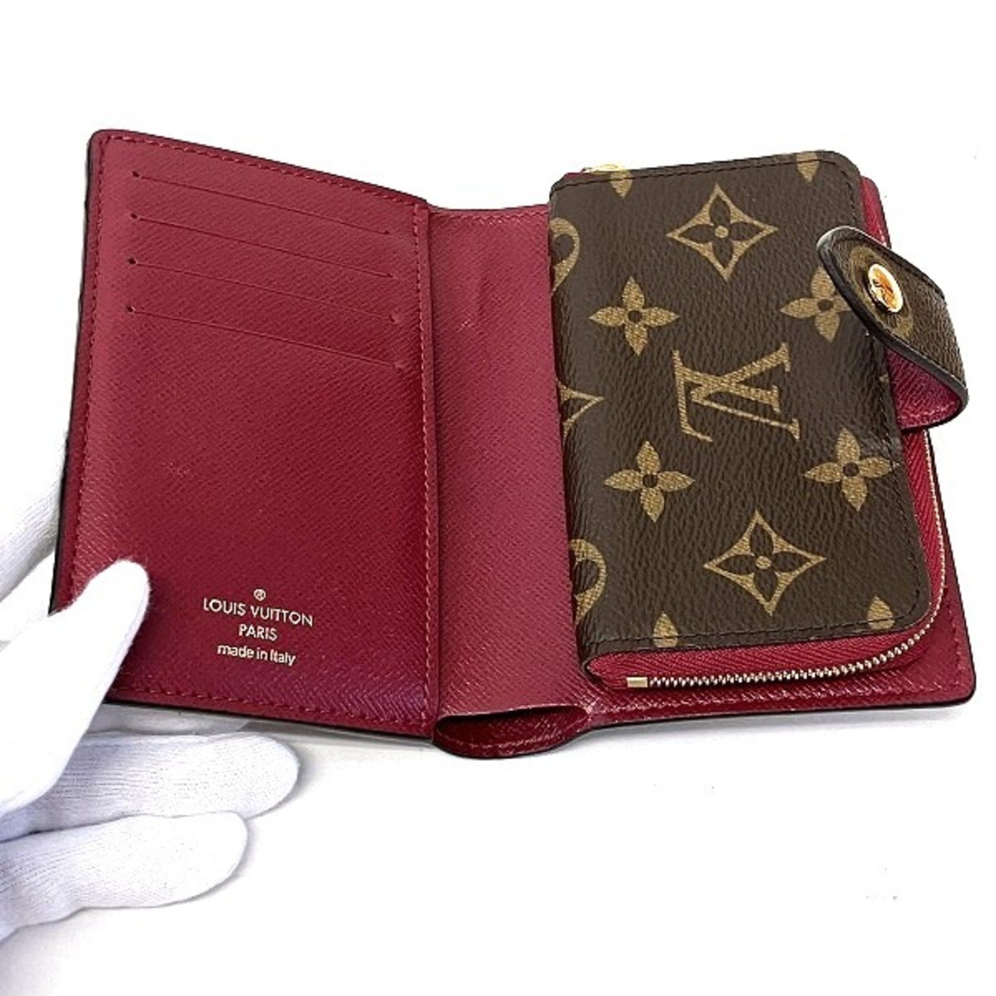 Louis Vuitton Monogram Portefeuille Juliette M69433 Bi-fold Wallet for Women