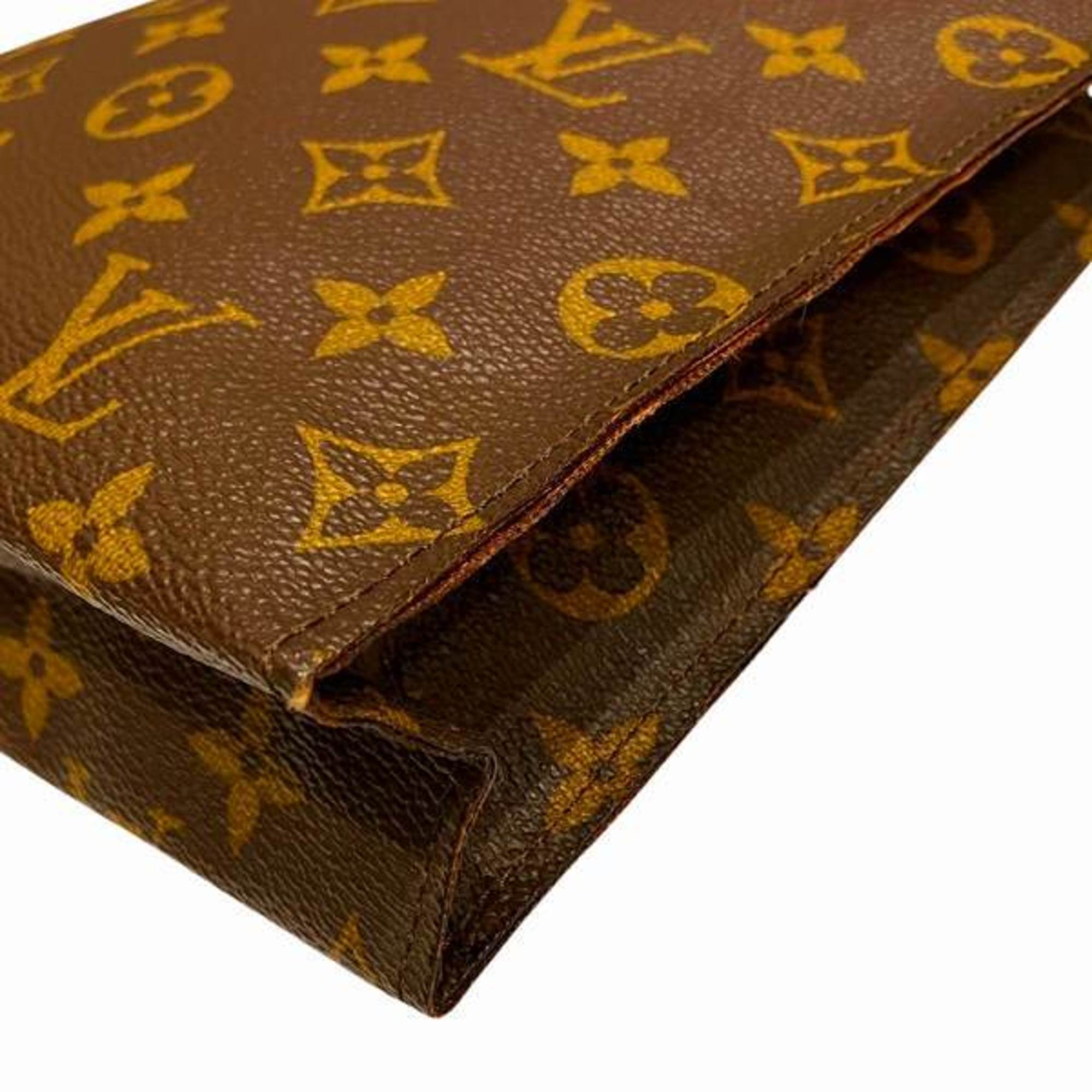 Louis Vuitton Monogram Poche Toilette 26 M47542 Bags, Clutch Second Men's and Women's