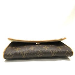 Louis Vuitton Monogram Pochette Twin PM M51854 Bag Shoulder Women's