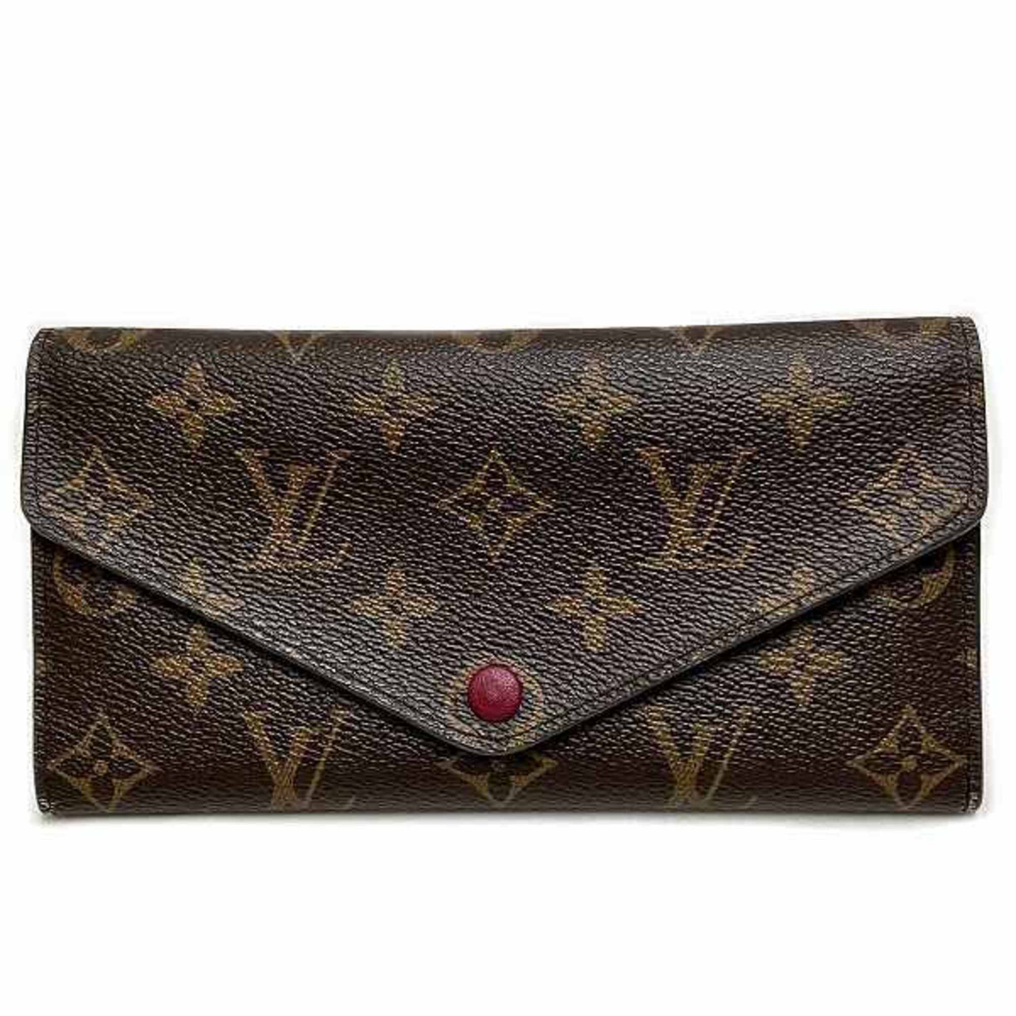 Louis Vuitton Monogram Portefeuille Josephine M60708 Wallet Long Tri-fold Men's Women's